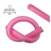 TUBO GALLEGGIANTE PER PISCINA Ø6X150CM ROSA PER ESERCIZI GIOCHI IN ACQUA 062899D