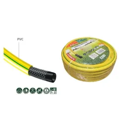 TUBO IRRIGAZIONE RETINATO PROFESSIONALE 3/4" 30METRI FLESSIBILE GIARDINO 9009802