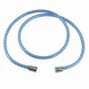 TUBO LACCIO FLESSIBILE DOCCIA RICAMBIO 1,8 MT LACCIO PVC RIVESTIMENTO BLU 87297