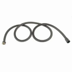 TUBO LACCIO FLESSIBILE DOCCIA DOCCETTA VASCA BAGNO 1.5MT UNIVERSALE 87136 GRIGIO