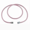 TUBO LACCIO FLESSIBILE DOCCIA RICAMBIO 1,8 MT LACCIO PVC RIVESTIMENTO ROSA 87294