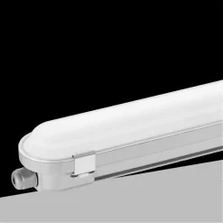TUBO LED PLAFONIERA LINEARE DA 60CM 18WATT IP66 CCT 4000K-5000K-6500K YL18-60-3C