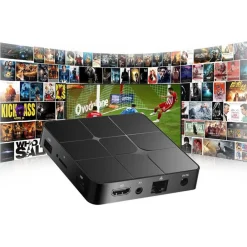 TV BOX ANDROID 10.0 SMART TV MEDIAPLAYER 4G RAM 64GB ROM 6K ULTRA HD QG9 BOX