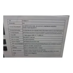 TV BOX 8K ULTRA HD ANDROID 11.0 4G RAM + 64G ROM SMART TV SMARTTV YOUTUBE QX8