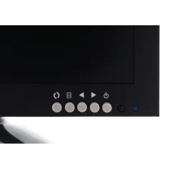 TV TELEVISORE MONITOR LCD 12'' POLLICI TFT VIDEOSORVEGLIANZA VGA BNC HDMI RCA