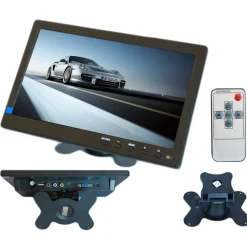 TV TELEVISORE MONITOR LCD DIGITALE 10.1' TFT PER VIDEOSORVEGLIANZA VGA BNC HDMI