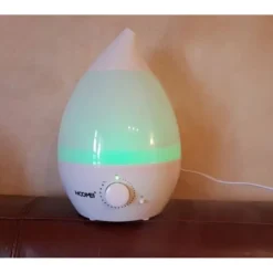 UMIDIFICATORE D'ARIA A VAPORE FREDDO 25 WATT CON LUCE LED AROMATERAPIA 3,4 LITRI