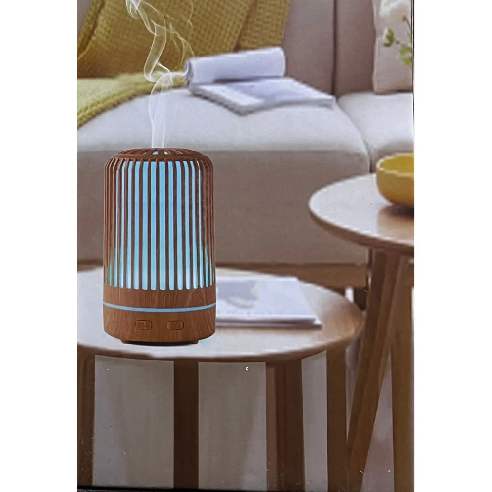 UMIDIFICATORE PER AMBIENTE AROMATERAPIA OLI ESSENZILI CON LUCE NOTTE PROFUMATORE