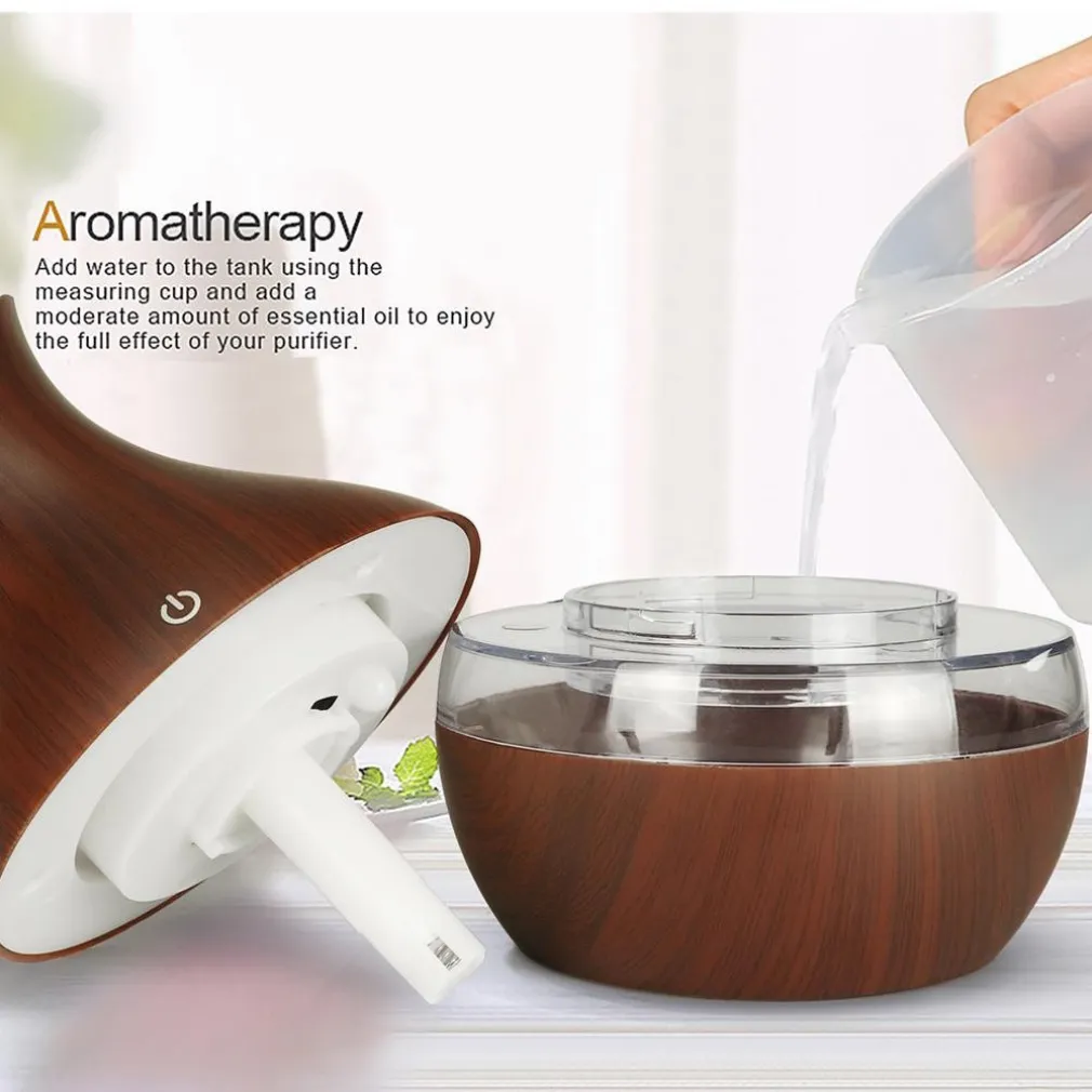 UMIDIFICATORE ULTRASUONI DIFFUSORE DI AROMI OLI ESSENZIALI PER AROMATERAPIA BORA