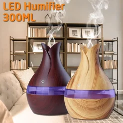 UMIDIFICATORE ULTRASUONI DIFFUSORE DI AROMI OLI ESSENZIALI PER AROMATERAPIA BORA