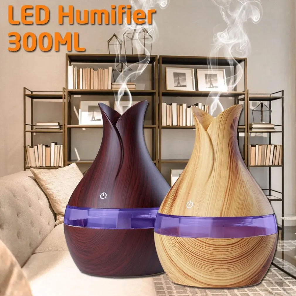 UMIDIFICATORE ULTRASUONI DIFFUSORE DI AROMI OLI ESSENZIALI PER AROMATERAPIA BORA