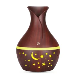 UMIDIFICATORE ULTRASUONI DIFFUSORE DI AROMI OLI ESSENZIALI PER AROMATERAPIA ASCU