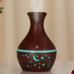 UMIDIFICATORE ULTRASUONI DIFFUSORE DI AROMI OLI ESSENZIALI PER AROMATERAPIA ASCU