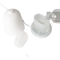 UMIDIFICATORE USB LAMPADA BIANCO CALDA A750 100ML AROMATERAPIA
