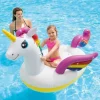UNICORNO GONFIABILE GIGANTE MATERASSINO CAVALCABILE MARE PISCINA 201 X 140 X 97 CM