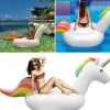 UNICORNO GONFIABILE GIGANTE ISOLA MATERASSINO MARE PISCINA MAXI 224X164 cm