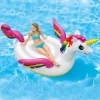 UNICORNO GONFIABILE GIGANTE ISOLA MATERASSINO MARE PISCINA 224X164 CM