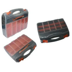VALIGETTA CASSETTA PORTA ATTREZZI E MINUTERIA ORGANIZER 37X30X8 CM 31 SCOMPARTI
