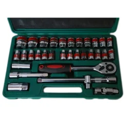 VALIGIA SET CHIAVI A BUSSOLA 32 PEZZI VANADIUM CON CRICCHETTO 32 PZ VANADIUM