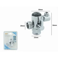 VALVOLA DEVIATRICE RUBINETTO BAGNO CUCINA COLLEGAMENTO DOCCIA A MANO BIDET 87501