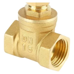 VALVOLA SARACINESCA D'ARRESTO PER ACQUA RUBINETTO IN METALLO F/F PN16 DA 1/2