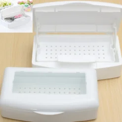 VASCHETTA DISINFETTANTE PER STRUMENTI MANICURE PEDICURE STERILIZZATORE ESTETICA