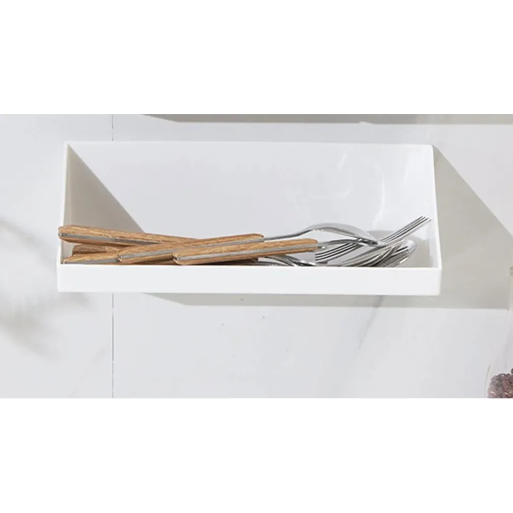 VASSOIO MULTIUSO ARMADIETTO ORGANIZZATORE ACCESSORI BAGNO TRUCCO BIANCO 227X77X83MM 10854