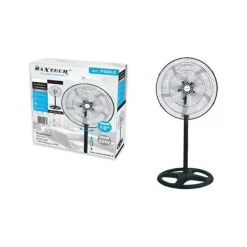 VENTILATORE A PIANTANA 5 PALE IN ACCIAIO REGOLABILE OSCILLANTE 3 VELOCITÀ FS40-2