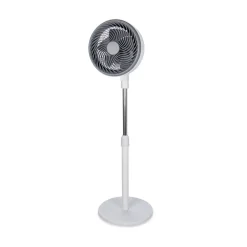 VENTILATORE A PIANTANA 90 W CON MOTORE CCA 3 VELOCITÀ ALTEZZA 100CM 5 PALE DA 10”