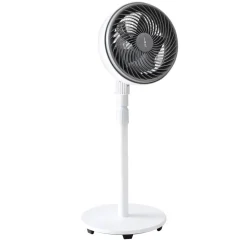 VENTILATORE A PIANTANA 90 W CON MOTORE CCA 3 VELOCITÀ ALTEZZA 100CM 5 PALE DA 10”