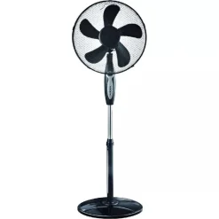 VENTILATORE A PIANTANA CON 5 PALE CON TELECOMANDO H 140 CM Ø 43 CM 45 WATT