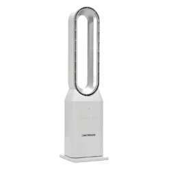 VENTILATORE A TORRE 91CM 50W BIANCO SENZA PALE SILENZIOSO OSCILLANTE DIGITALE TELECOMANDO