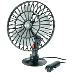 VENTILATORE AREATORE CLIMATIZZATORE OSCILLANTE A VENTOSA VENTO ARIA AUTO 12V
