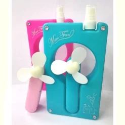 VENTILATORE CON SPRAY SPRUZZO 2IN1 IN PLASTICA 400ML ACQUA CONDIZIONATORE 1760