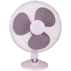 VENTILATORE DA TAVOLO SCRIVANIA ⌀41CM 45 WATT CON 3 VELOCITA' 3 PALE GRIGIO 6597006