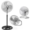 VENTILATORE 3IN1 PIANTANA DA TAVOLO PARETE 3 VELOCITÀ OSCILLAZIONE 55W PALE 45CM