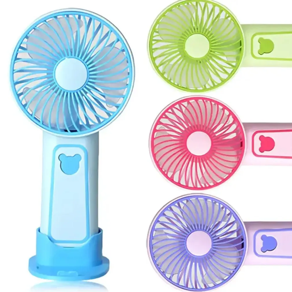 VENTILATORE PORTATILE CON SUPPORTO TELEFONO CELLULARE A BATTERIA RICARICABILE TX-265