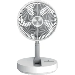 VENTILATORE PORTATILE P21 BATTERIA RICARICABILE SALVASPAZIO PIEGHEVOLE SILENZIOSO