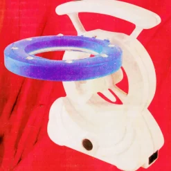 VENTILATORE PORTATILE RICARICABILE CON TORCIA A LED ILLUMINAZIONE LED CIRCOLARE