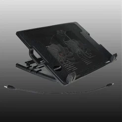 VENTOLA RAFFREDDAMENTO BASE DISSIPATORE 140MM COOL PC PAD NOTEBOOK MAXTECH VT-PT003