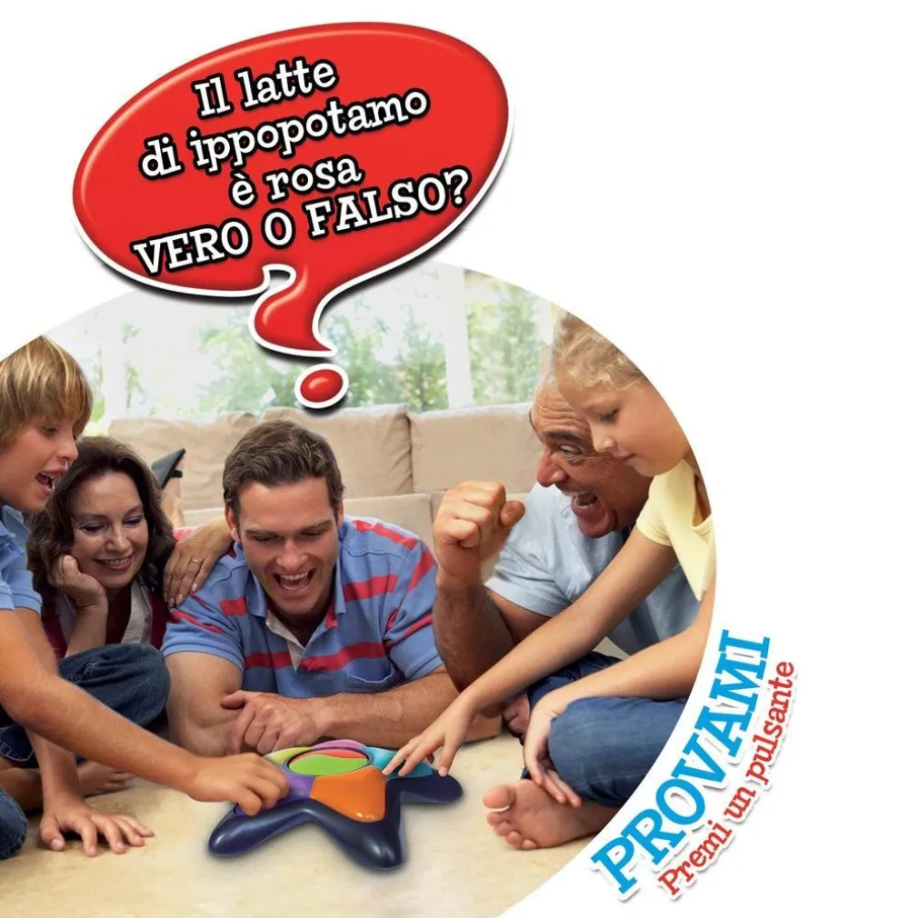 VERO O FALSO GIOCO DI SOCIETÀ ELETTRONICO 1000 FRASI GRANDI GIOCHI