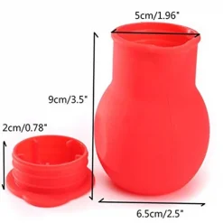 VERSA CIOCCOLATO BURRO PANNA SILICONE SCIOGLIERE CREMA TAPPO MICROONDE ATTREZZI CUCINA