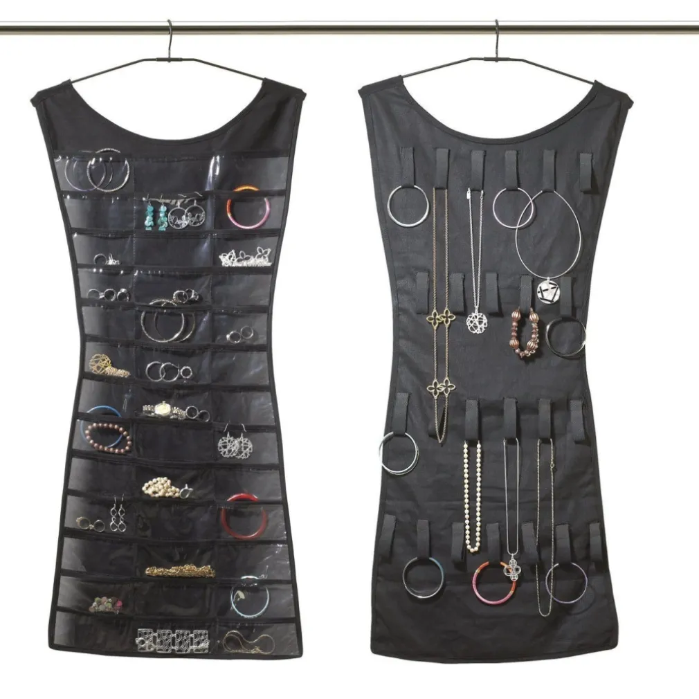 VESTITO ORGANIZER PORTA GIOIELLI GIOIE PORTAGIOIE BEAUTY MAKE UP ARMADIO