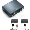 VIDEO CONVERTER CONVERTITORE DA ANALOGICO VGA + AUDIO R/L A HDMI TV MONITOR PC