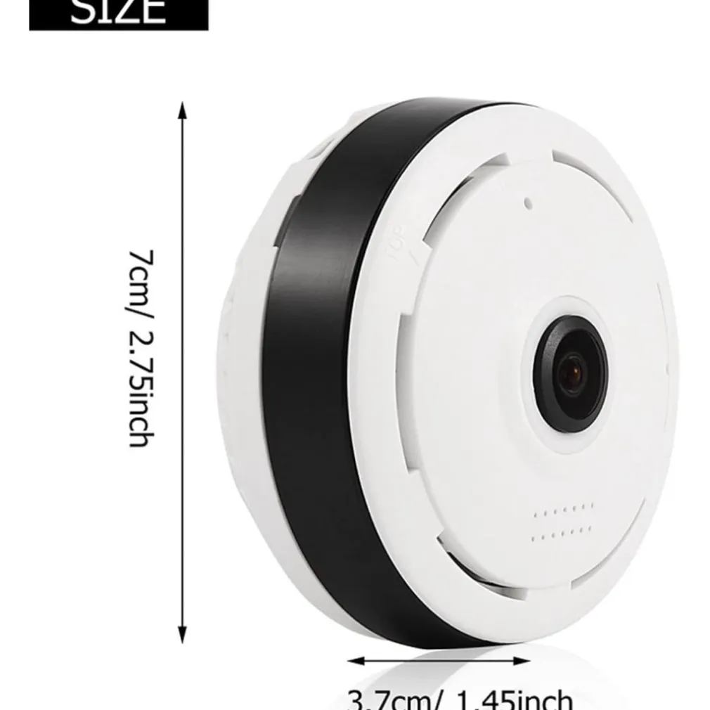 VIDEOCAMERA TELECAMERA PANORAMICA A 360 WIFI IP VIDEO SORVEGLIANZA EYE S 3.0MP