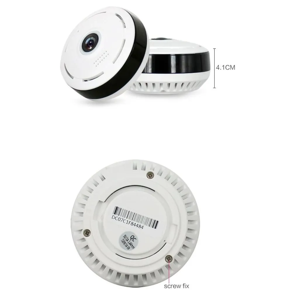 VIDEOCAMERA TELECAMERA PANORAMICA A 360 WIFI IP VIDEO SORVEGLIANZA EYE S 3.0MP