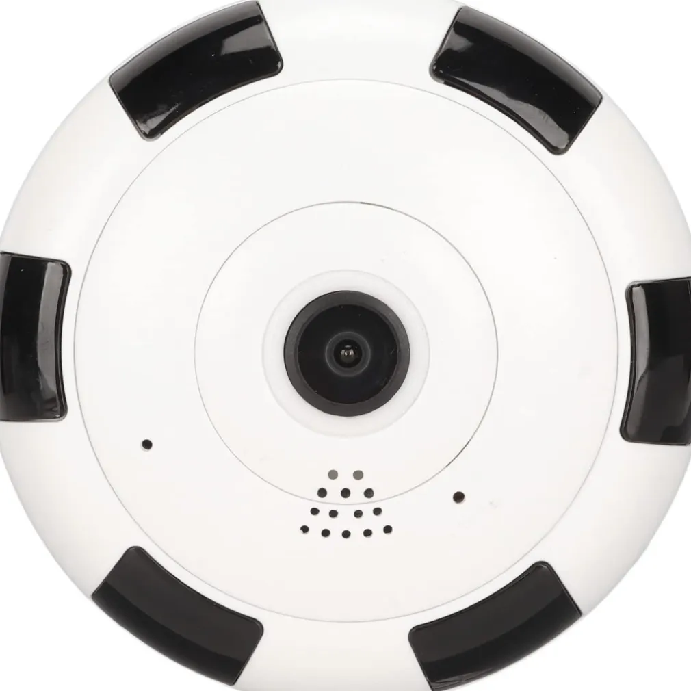 VIDEOCAMERA V380S IP SORVEGLIANZA PANORAMICA VR CAM 360° WIFI TELECAMERA