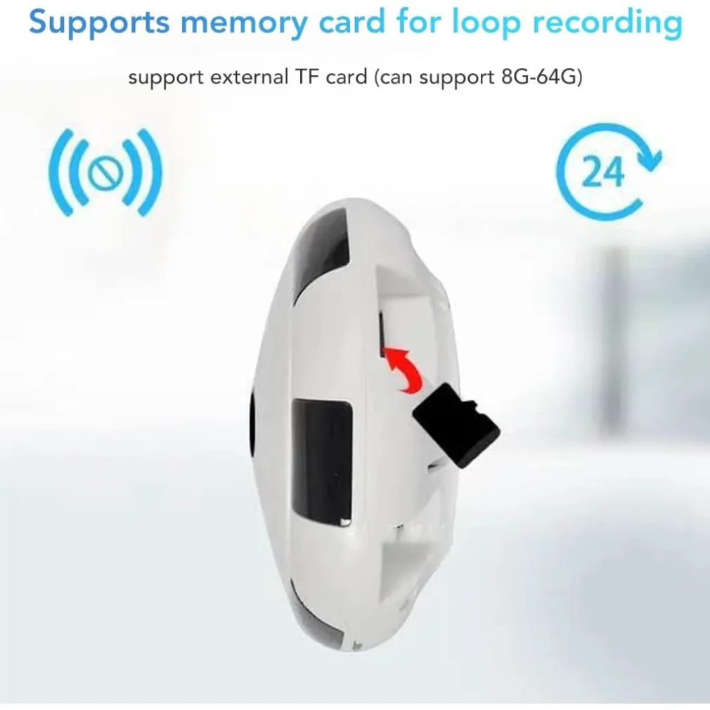 VIDEOCAMERA V380S IP SORVEGLIANZA PANORAMICA VR CAM 360° WIFI TELECAMERA