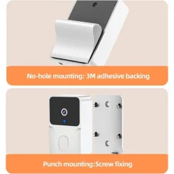 VIDEOCITOFONO WIRELESS TELECAMERA SCHERMO IPS 4,3