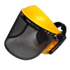 VISIERA PER DECESPUGLIATORE CUFFIE REGOLABILE A RETE PROTETTIVA MASCHERA 435320